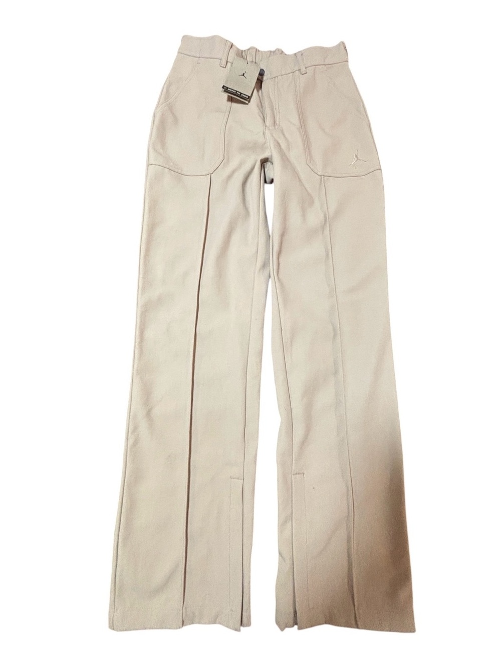 Jordan Women’s Cream Wide-Leg Utility Trousers